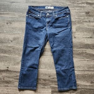Levi's Demi Curve Cropped Denim Jeans